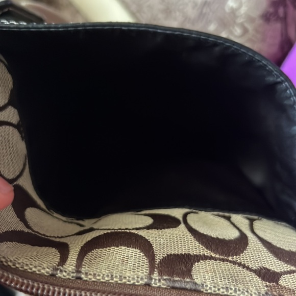 Monogram coach crossbody bag with wallet✨ - Picture 5 of 6